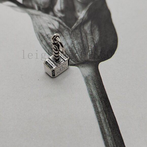 Pandora Marvel The Avengers Thor's Hammer Dangle Charm - Picture 2 of 7